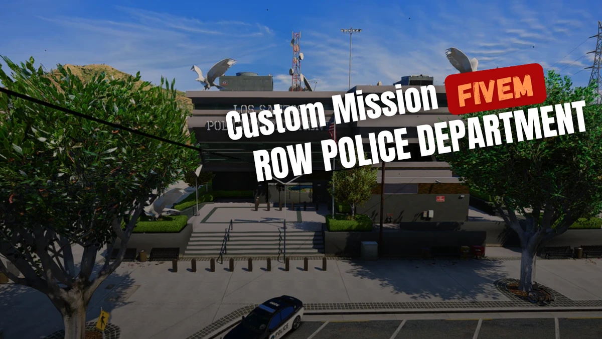 Custom Mission Row Police Department